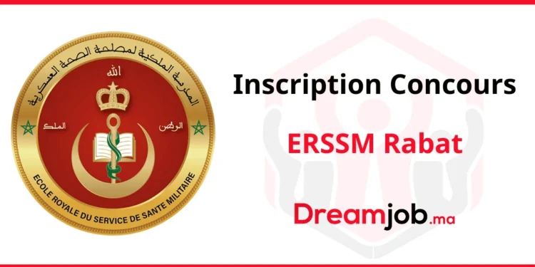 Inscription Concours ERSSM 2026/2027 Santé Militaire