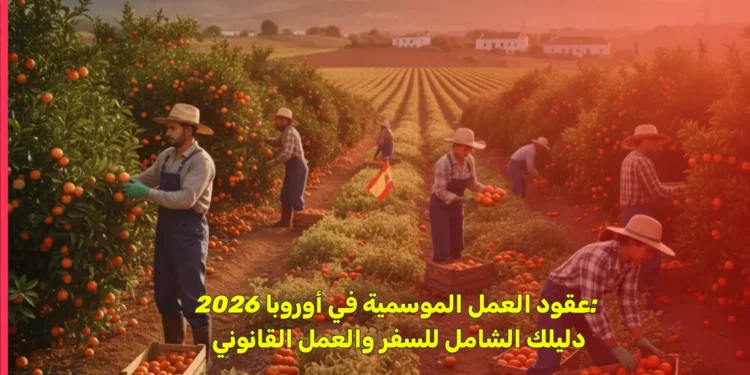 عقود العمل الموسمية في أوروبا 2026: الشروط، الرواتب، وطريقة التقديم بالتفصيل