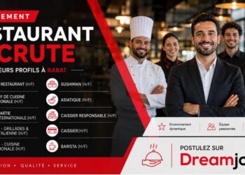 Entreprise de Restauration recrute Plusieurs Profils à Rabat