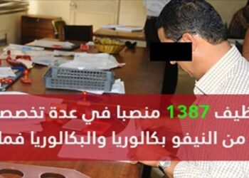 الوظيفة العمومية: توظيف 1387 منصبا في عدة تخصصات ابتداء من النيفو بكالوريا والبكالوريا فما فوق. الترشيح قبل 18 شتنبر 2026