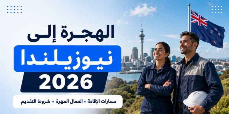 فرص العمل والهجرة إلى نيوزيلندا 2026: المهن المطلوبة وأفضل مواقع البحث عن عمل
